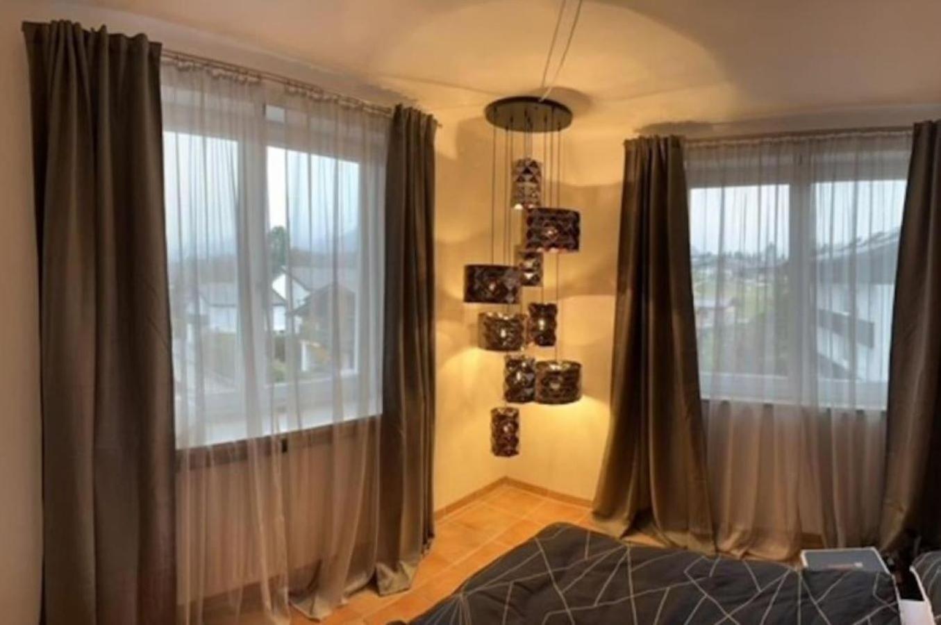 Wohnung 3 Mit Balkon Und Bergblick Гросгмайн Экстерьер фото